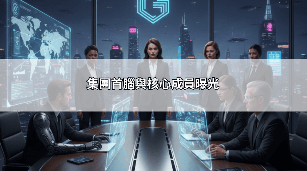 集團首腦與核心成員曝光